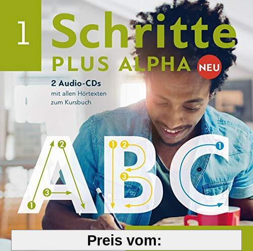 Schritte plus Alpha Neu 1: Deutsch im Alpha-Kurs.Deutsch als Zweitsprache / 2 Audio-CDs zum Kursbuch
